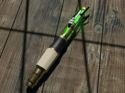 11th Doctors Sonic Screwdriver 3D model purchase