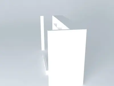 cabinet closet wardrobe wardrobe Free 3D model