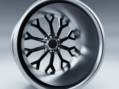 Brixton Forged CM6-R 2-Piece Duo Series 3D model