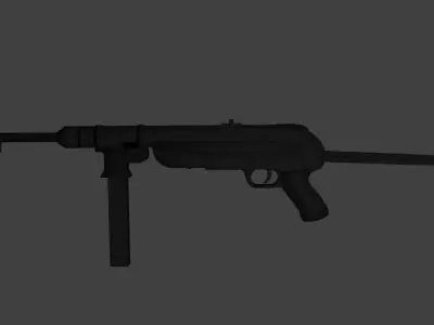 MP40 - ww2 Free 3D model