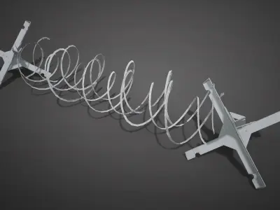 Defense Line Vol3 - Barrier Breaker Free low-poly 3D model