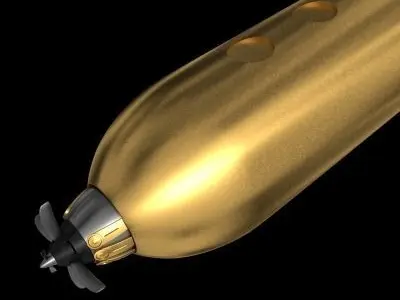 G7e T1 german WW2 Torpedo 3D model