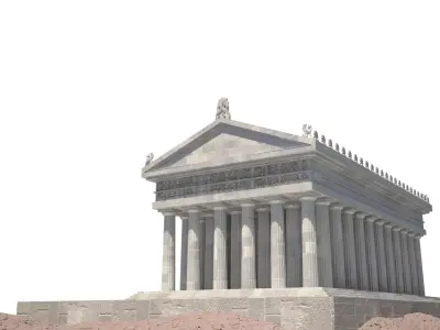ATHENA TEMPLE 3D model