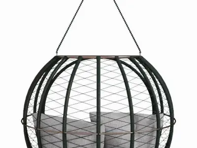 Swing for outdoor area Sphere 3D model