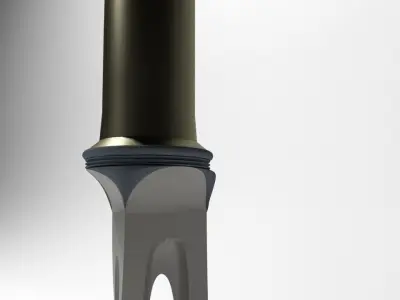 Dagger knife Free 3D model