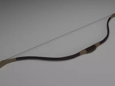 Turkish bow 3D model