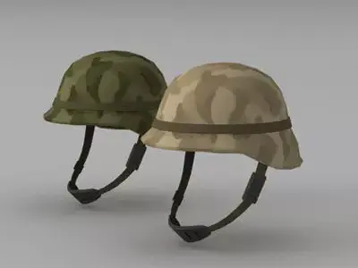 Army helmet 3D model