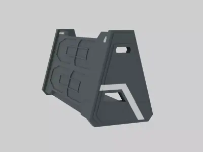 Star Wars Barrier-001 3D model