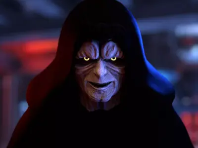 DARTH SIDIOUS Low-poly 3D model
