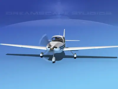 Cirrus SR22 V10 3D model