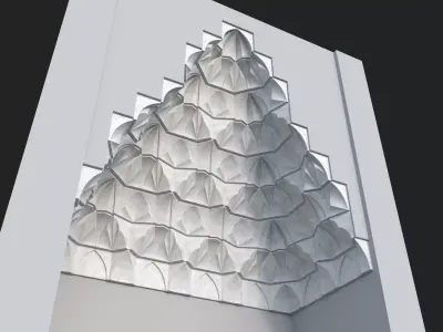 Formal Muqarnas 3D model