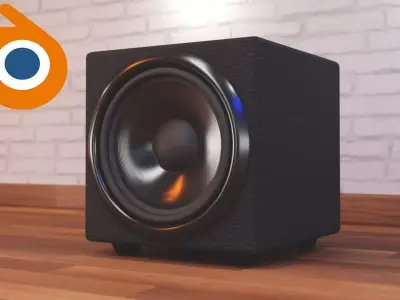 Home Subwoofer 3D model