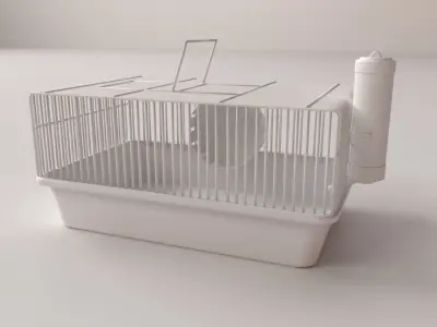 Hamster Cage 3D model