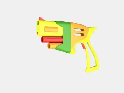Toy Gun 3 3D model