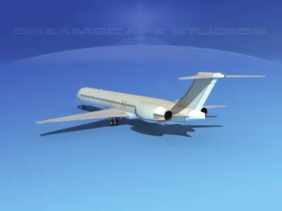 McDonnell Douglas MD-90 Corporate 4 3D model