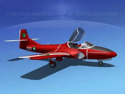 Cessna T-37 Tweetybird Pakistan 3D model