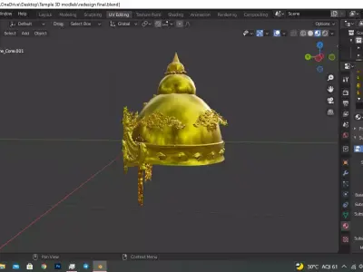 Indian Crown 3D model