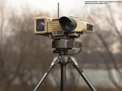 Portable Land Based Surveillance 3D model