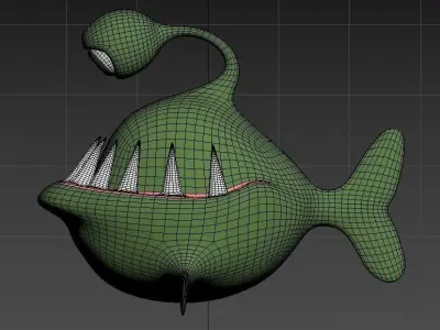 Cartoon Character 3D model