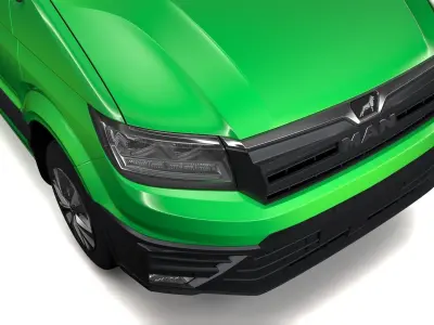 MAN TGE Van L2H2 2017 3D model