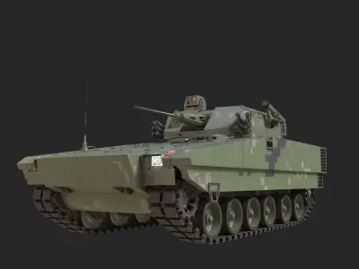 4 coatings of NORINCO GROUP VN17 Infantry fighting vehicle IFV Low-poly 3D model