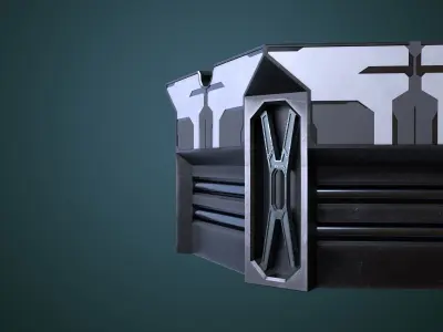 SciFi Ashtray Mk-1 3D model