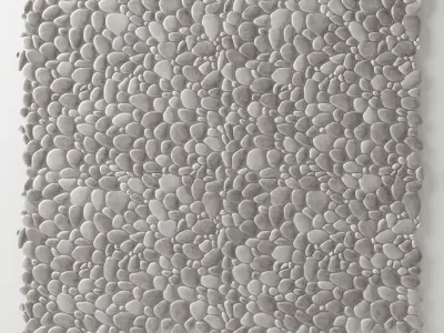 Pebble panel many part n2 3D model