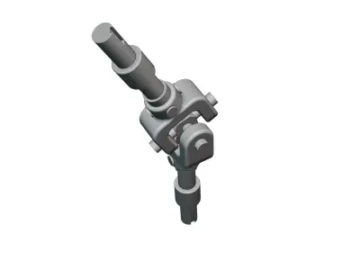 Cardan Joint 3D model