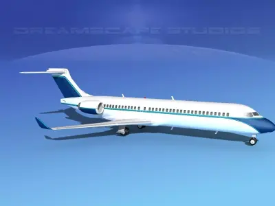 Comac ARJ21-700 Corporate 4 3D model