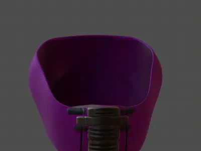 Gas mask helmet 3d model scifi Low-poly  Low-poly 3D model 569