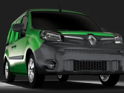 Renault Kangoo Van L2 2017 3D model