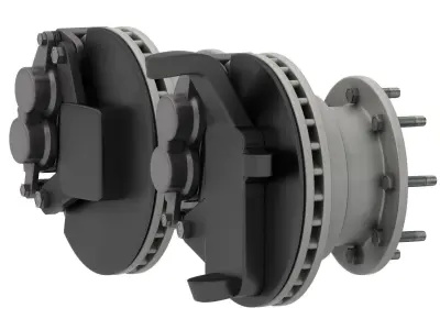 DUALLY TRUCK BRAKE 3D model