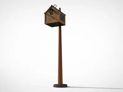 Nest House -  bird house 3D model