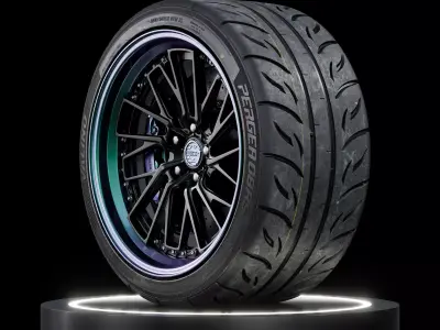 Valino Pergea 08RS 285 35 R18 97W XL 3D model