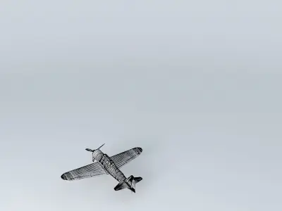 Mitsubishi Zero Free 3D model