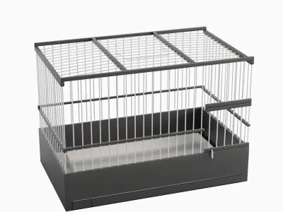 Small Birdcage 03 3D model