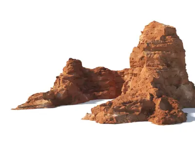 Rock Desert n2 3D model