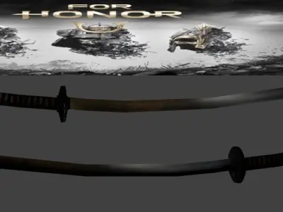 katana of for honor Free 3D model
