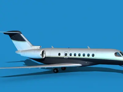 Cessna Citation C700 Longitude V02 3D model