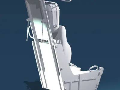 Ejection seat 3D model