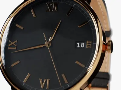 Watch 1 3D model