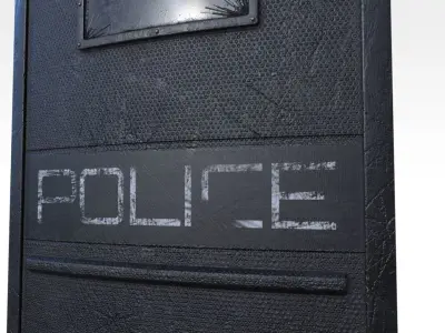 Riot Gear Free low-poly 3D model