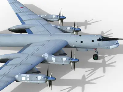 Tu-95 3D model