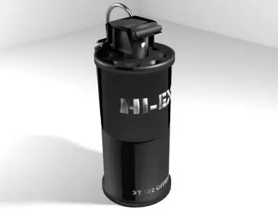 Hand Grenade Special Purpose 3D model