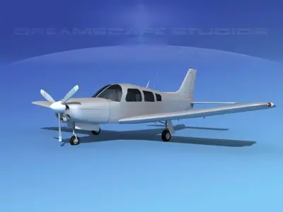 Piper Turbo Arrow 240 V00 3D model