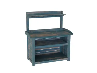 Potting Bench Free 3D model