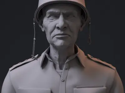 Old Man General 3D model