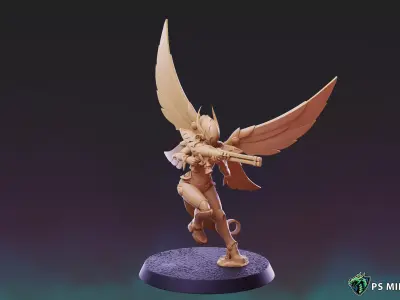 Galaxy Elves - Female Vengeful Wasps Pose 4 3D print model