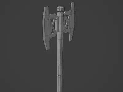Gimlis battle axe 3D model