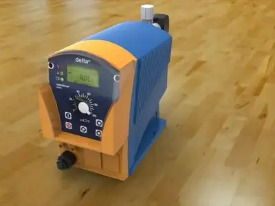 Chemical Dosing Metering pump Prominent PFC Delta Free 3D model